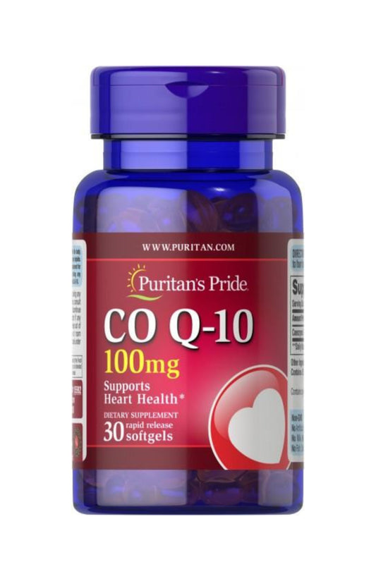 CoQ10 - إنزيم Q10 المساعد - 100 ملغ 60 كبسولة 